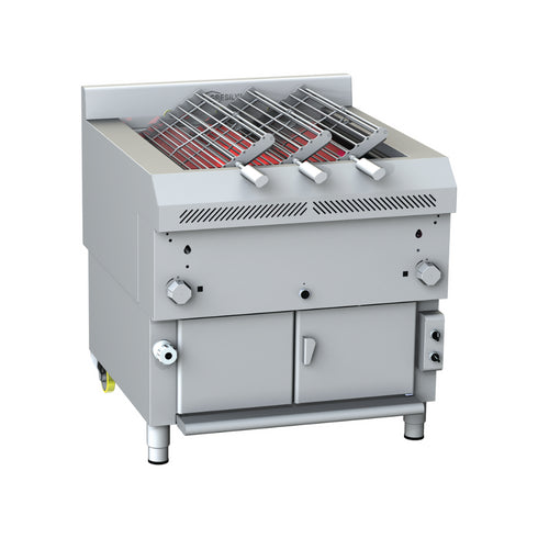 Grillade à gaz - Churrasco - 3 broches rotative